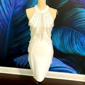 Sexy White Bodycon Dress